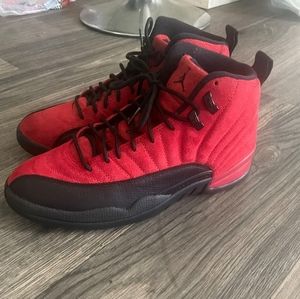 Retro Jordan 12s (reverse Flu Games)